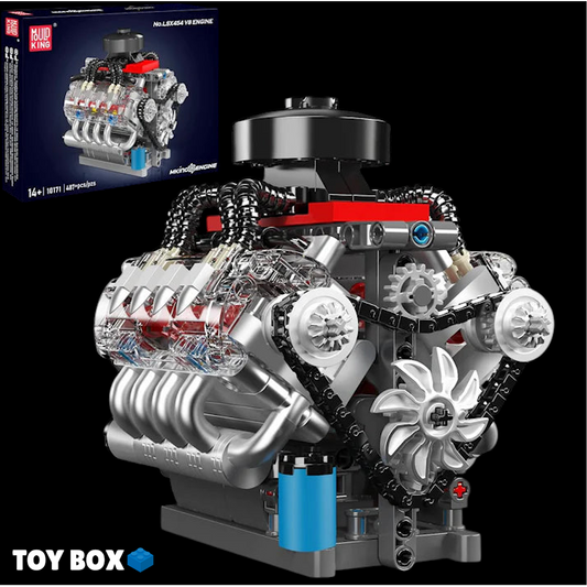 V8 engine - 브릭 키트